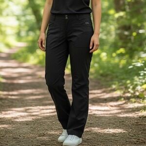 Women's Outdoor Research Hiking Climbing Durable Pant Size 12 Black 5 Pockets.